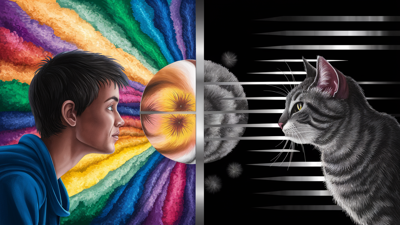 Comparing Cat and Human Vision