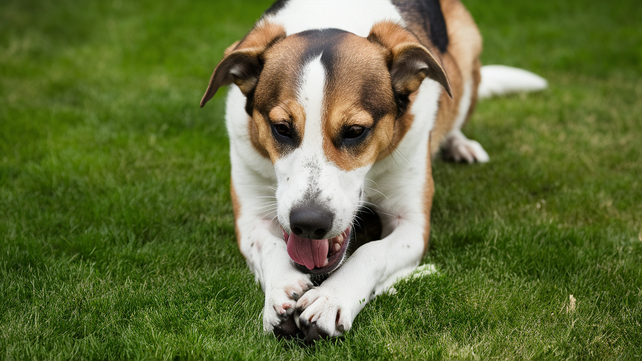 Why Do Dogs Lick Their Paws?