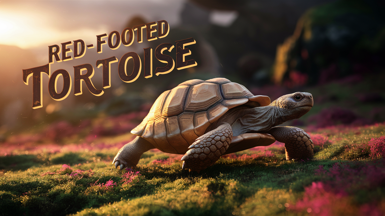 Red-Footed Tortoise