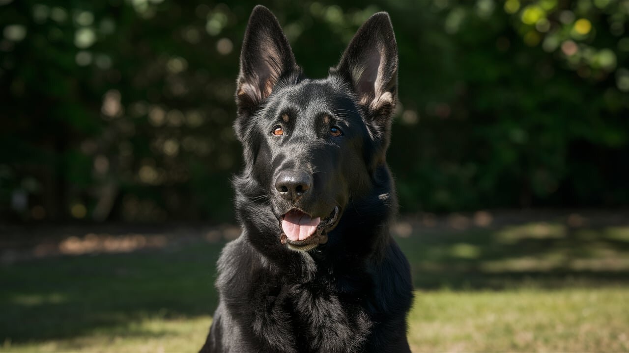 Are Black German Shepherds Rare?