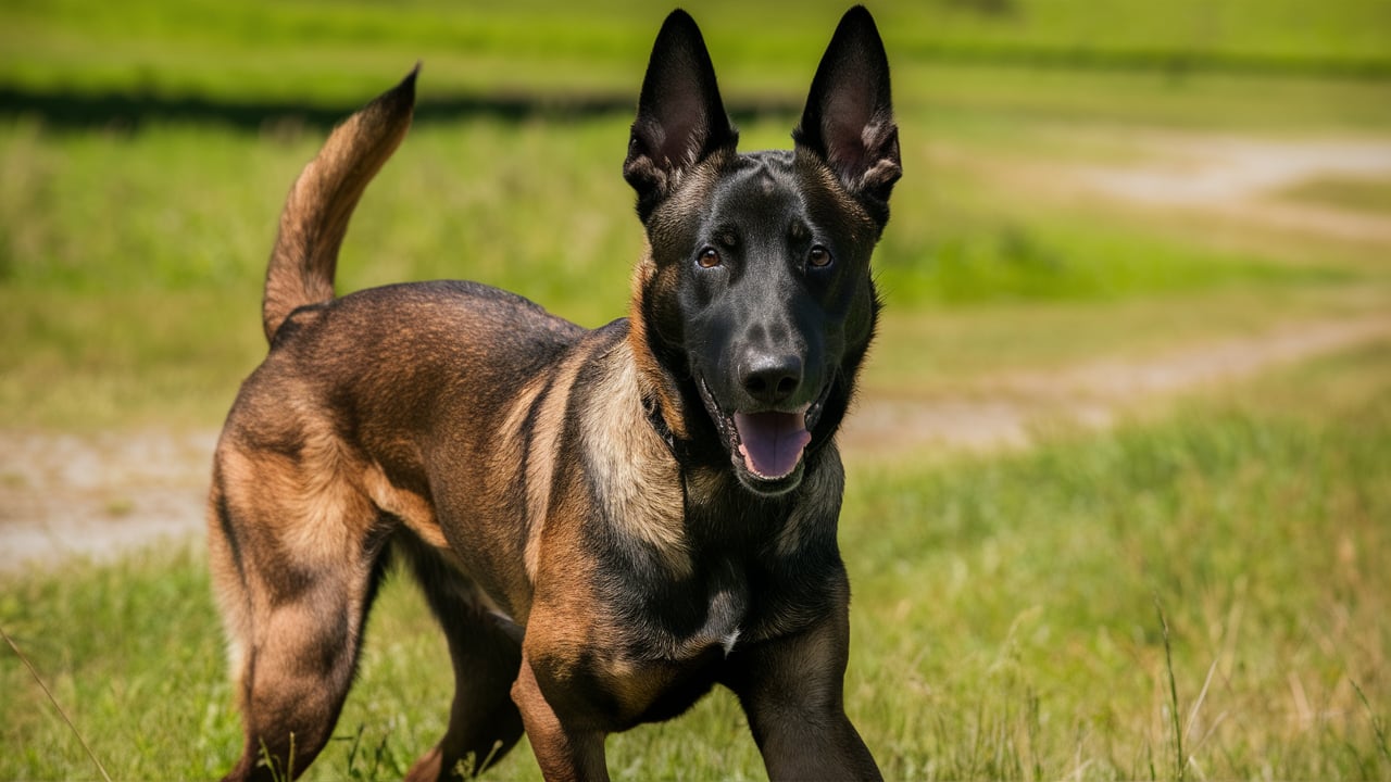 Black Belgian Malinois