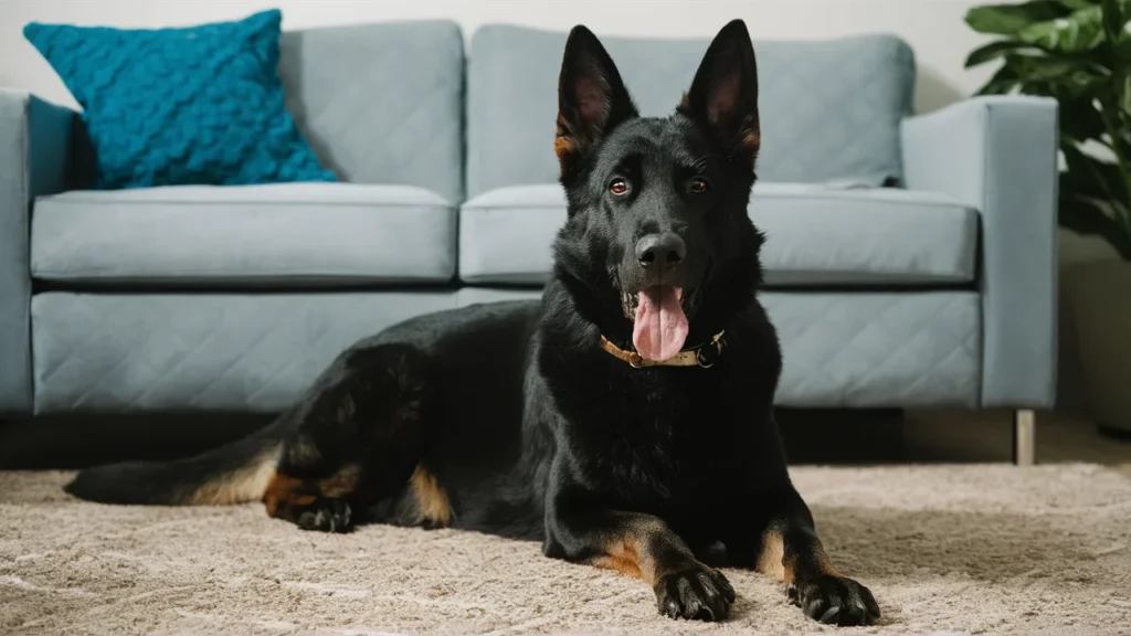 Black German Shepherd 