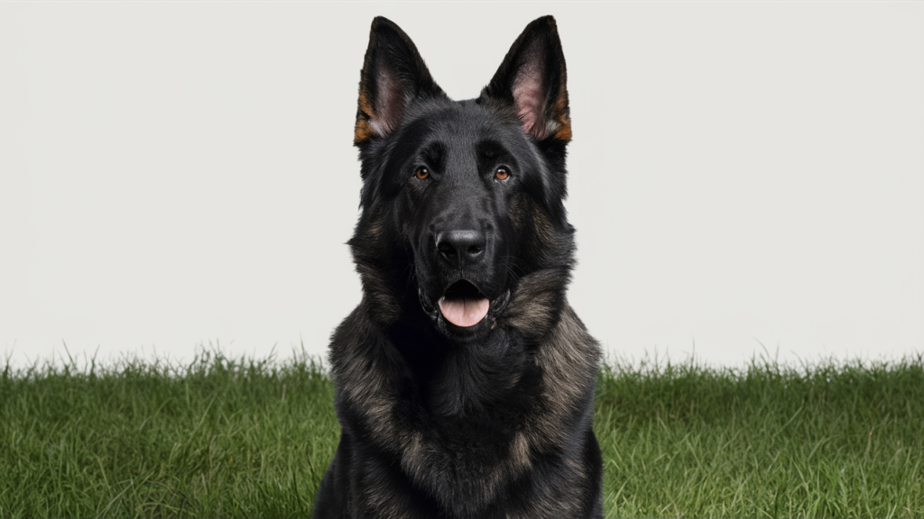 Black German Shepherd Physical Traits 