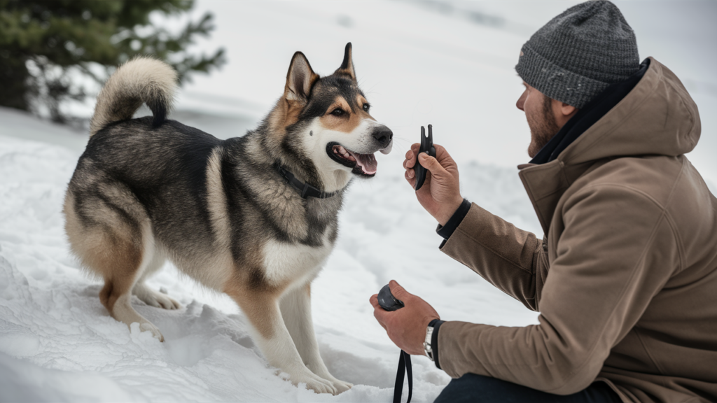 German Shepherd Husky Mix training 