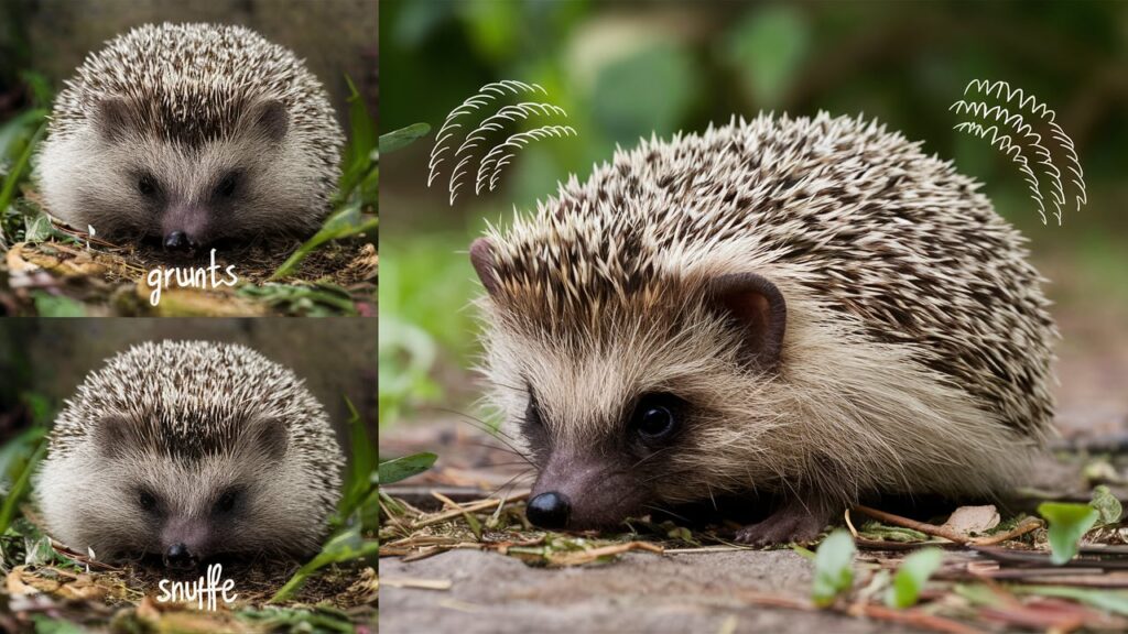 Hedgehogs Communicate Through Sounds