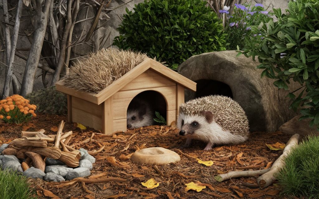 Safe Shelters for hedgehogs