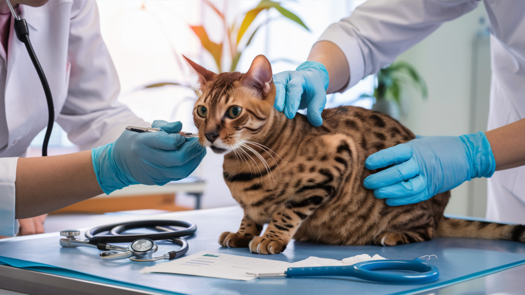 Bengal Cat vaternery checkups