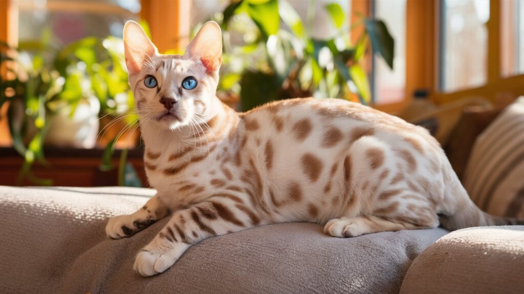 Snow Bengal Cat