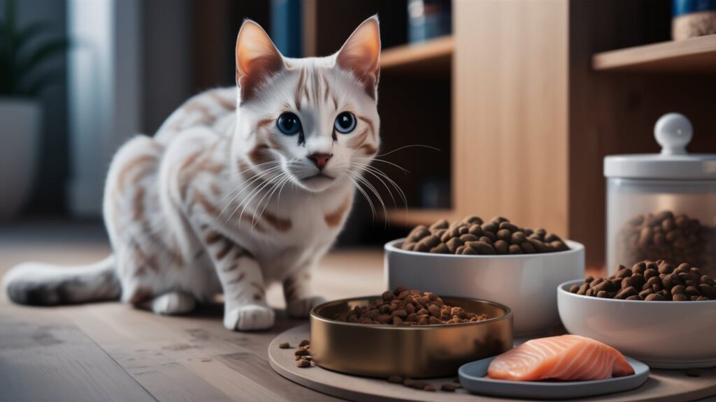 Snow Bengal Cat diet and nutrition