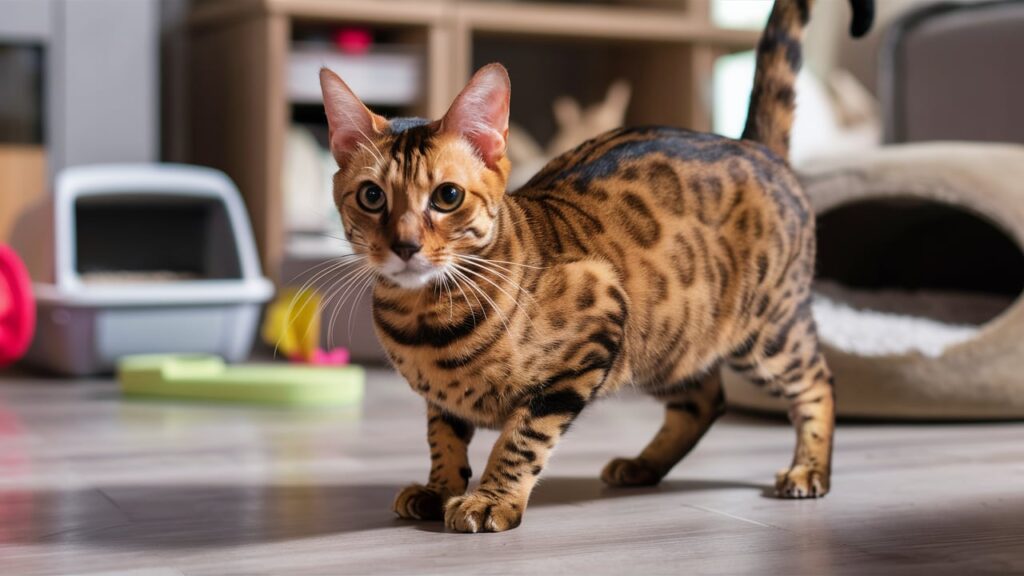 Physical appearance of bengal cat 