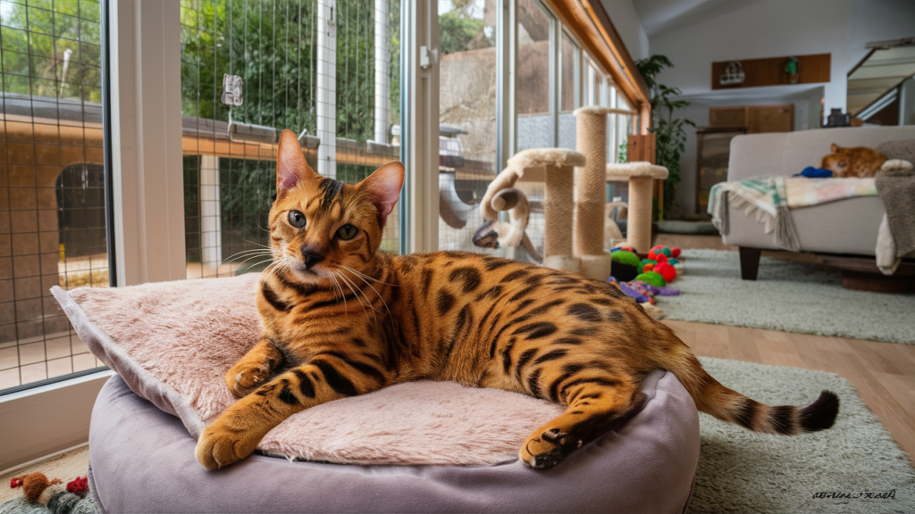 bengal cat regular exercise