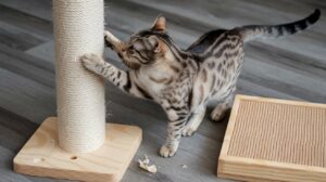 how cat shed their claws